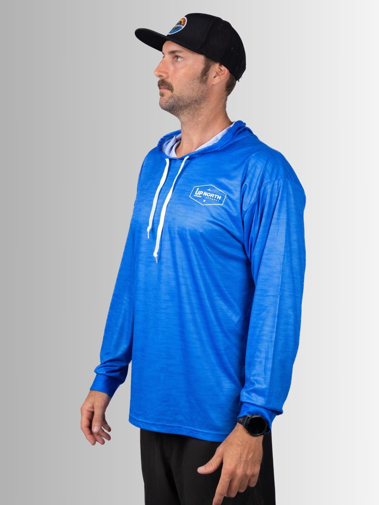 OG HYFLEX HOOD JERSEY - OCEAN MARLE – Up North Apparel