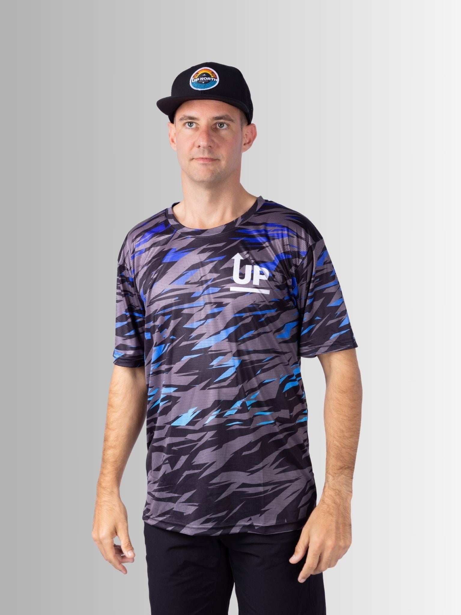 Matrix Ocean Grey – SS HYFLEX Jersey – Up North Apparel