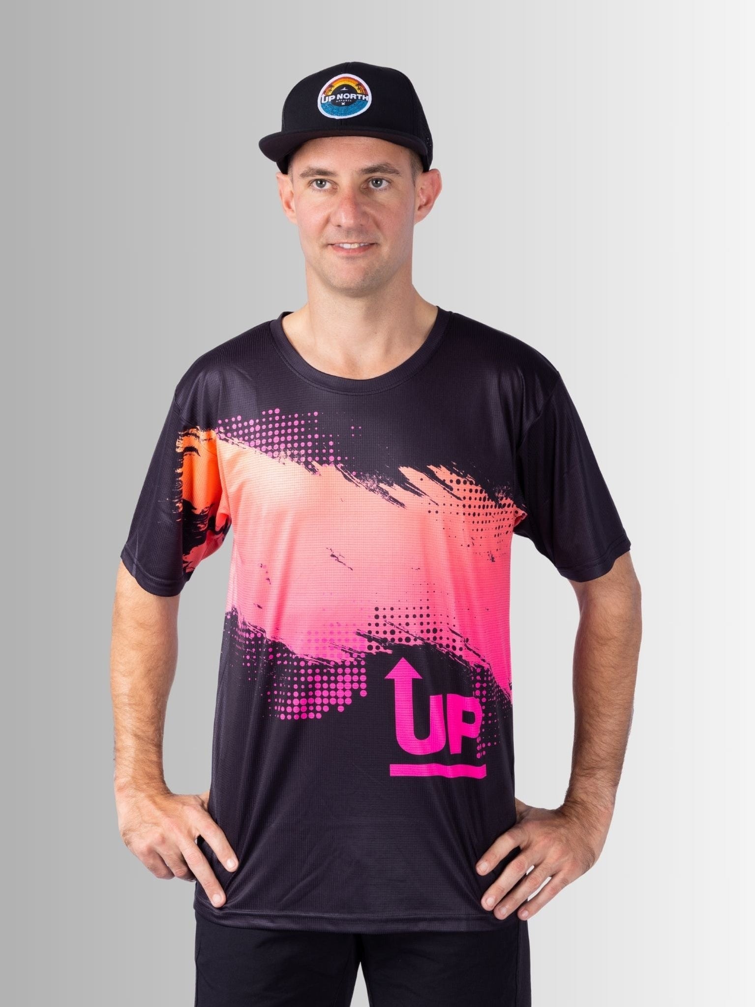 Neon Black Ink’d Up – SS HYFLEX Jersey – Up North Apparel