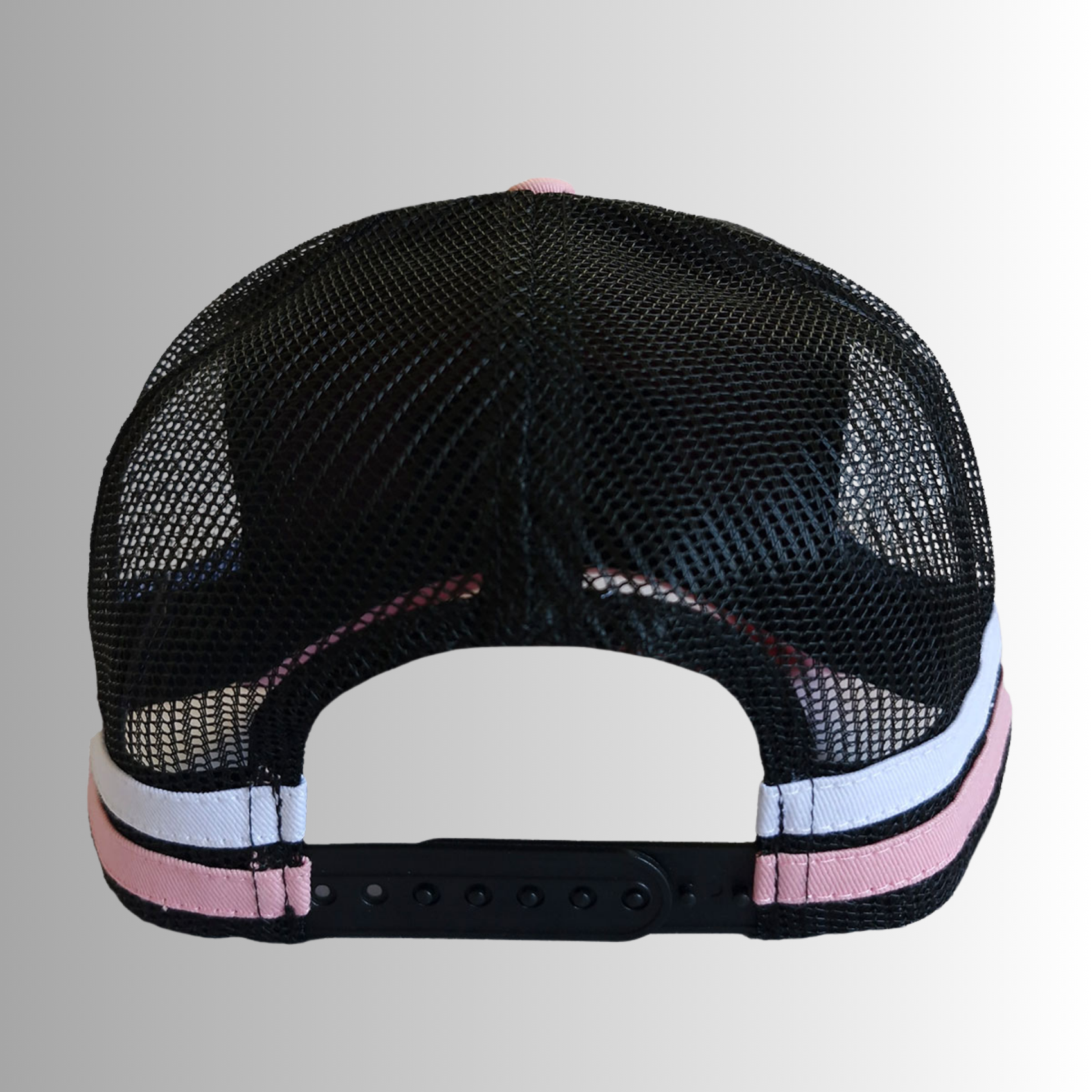 The Western Trucker - Pink/Black – Up North Apparel