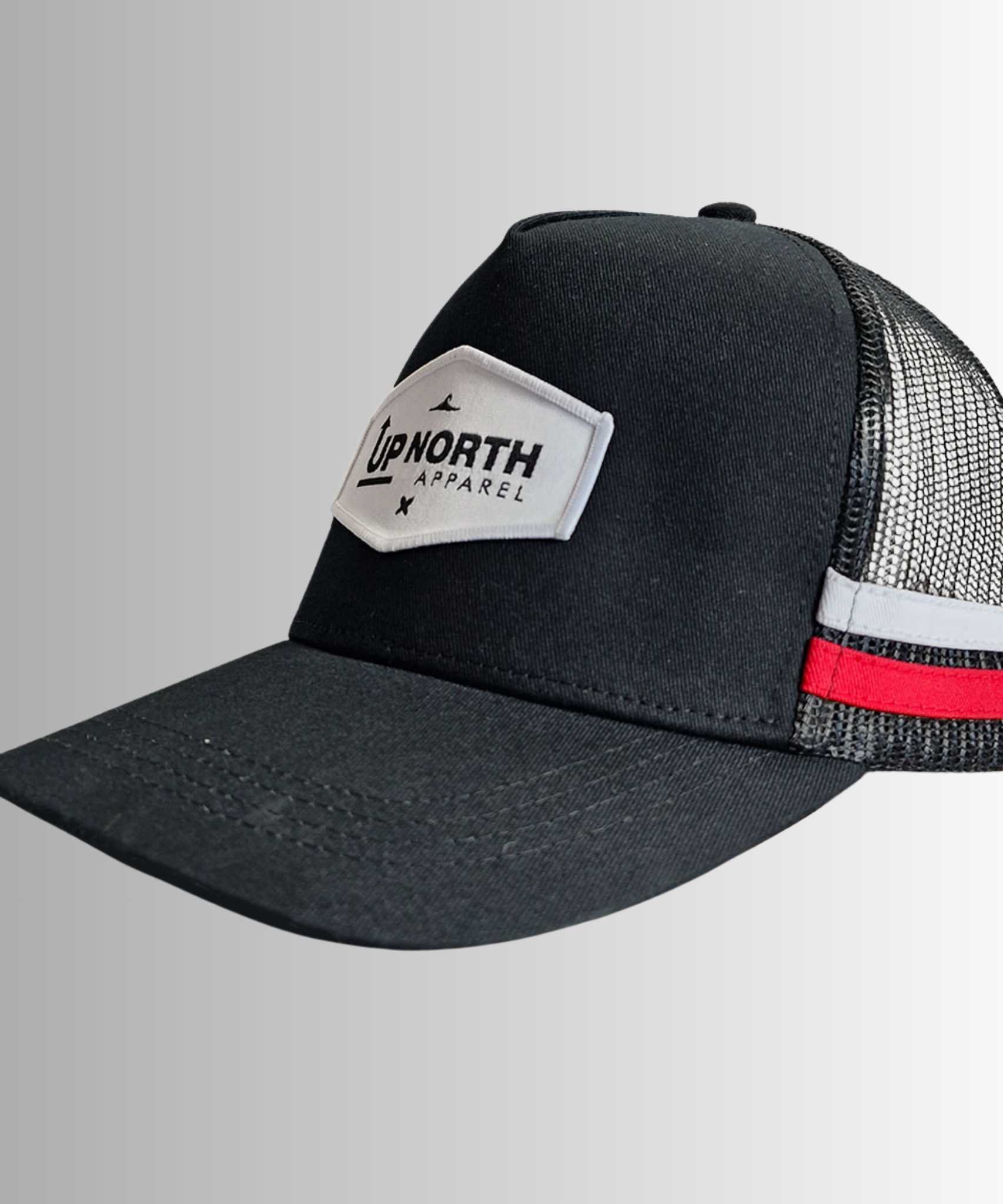 The Western Trucker - Black/Red/White