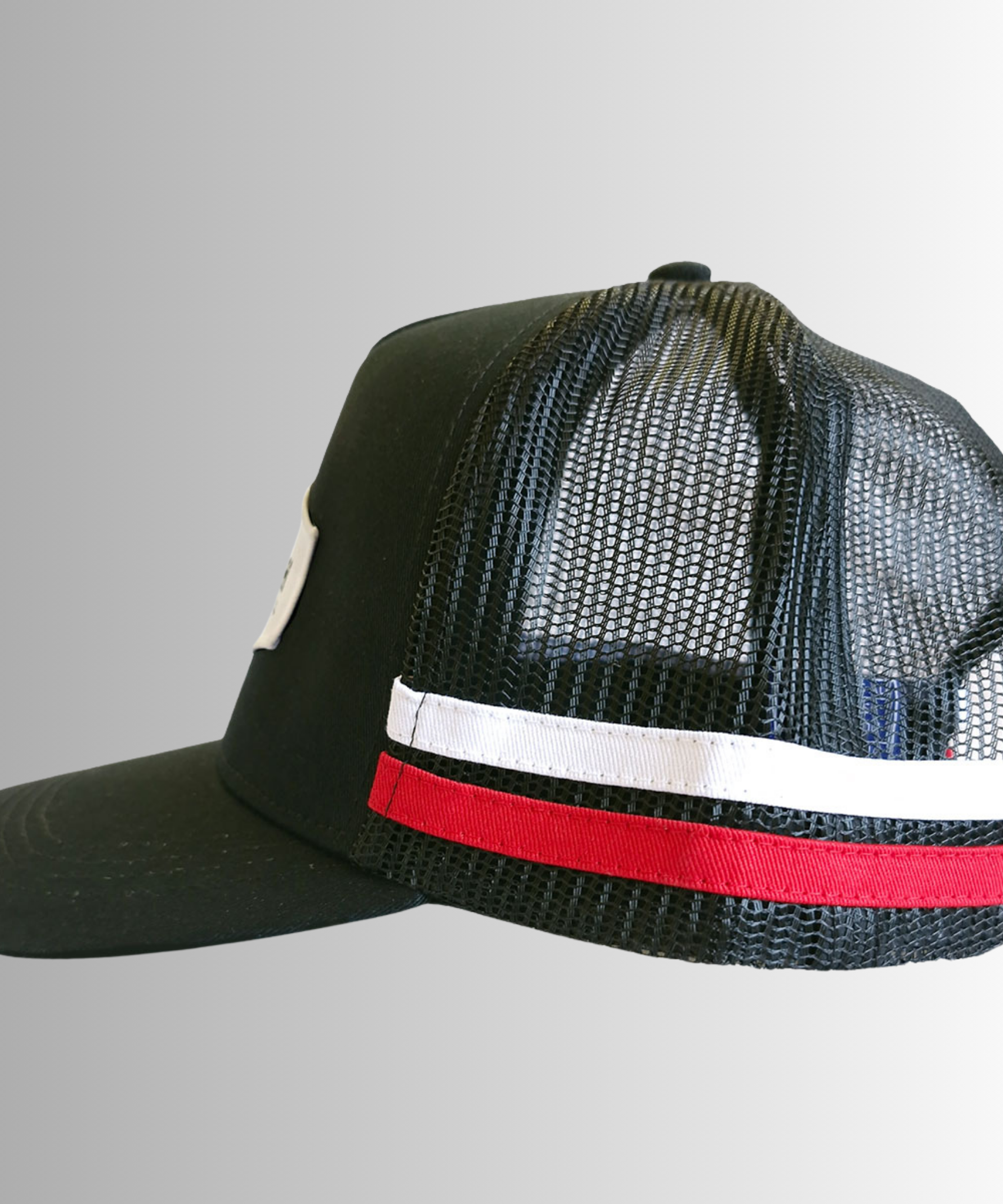 The Western Trucker - Black/Red/White