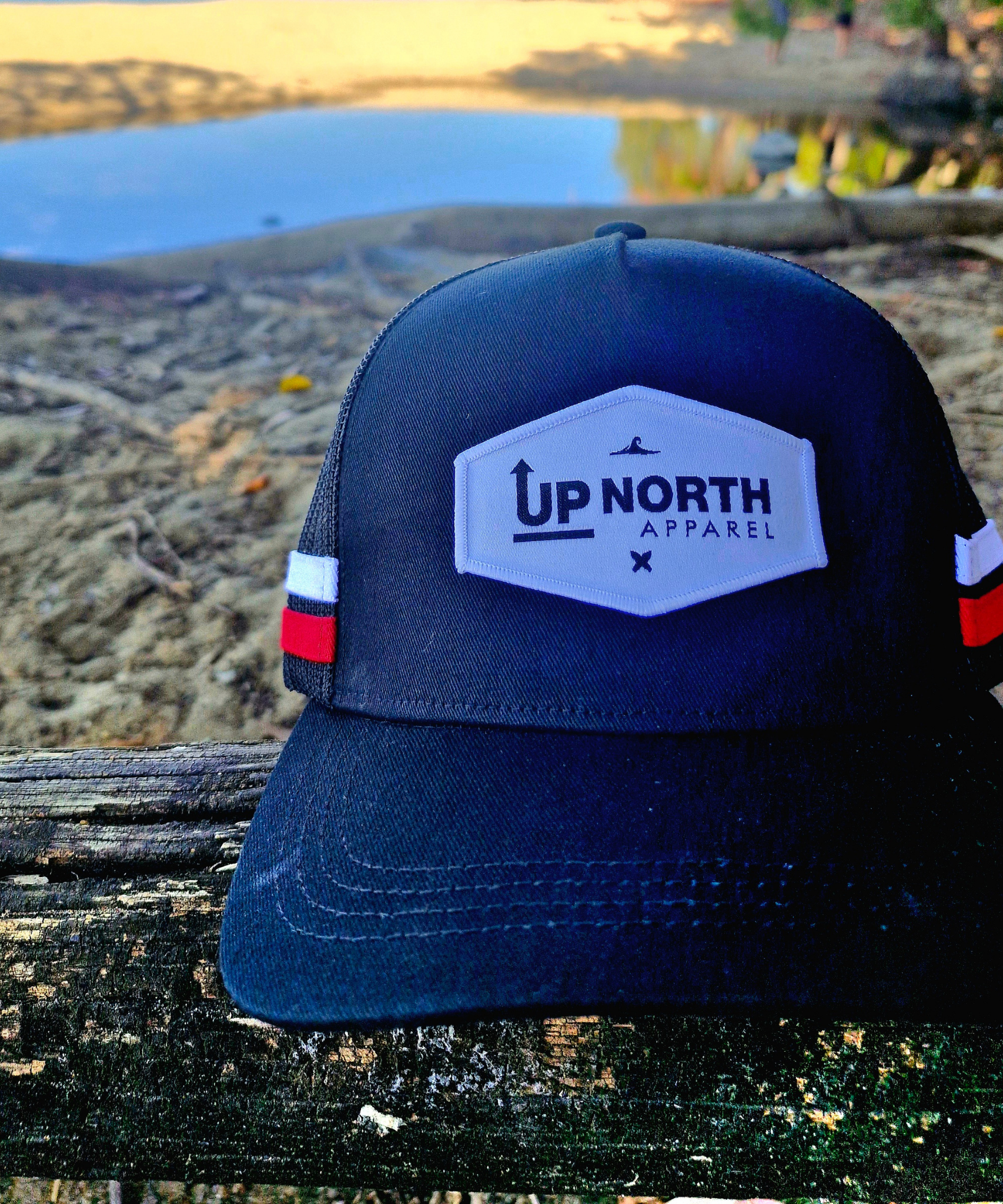 The Western Trucker - Black/Red/White