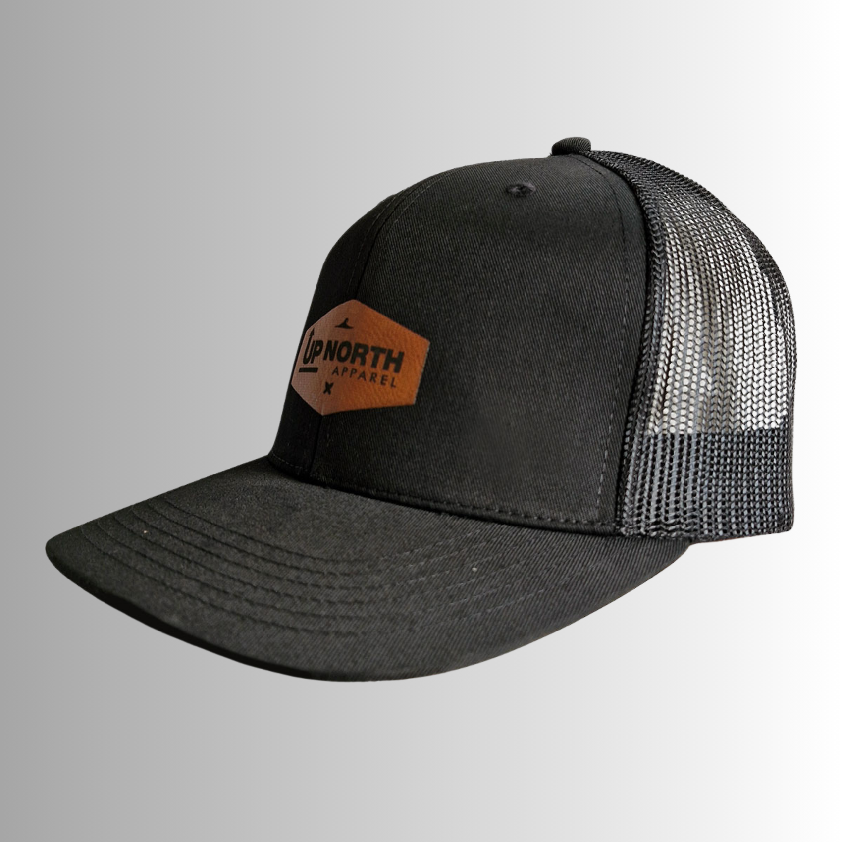 The Heritage Trucker - Black – Up North Apparel