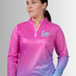 LADIES COTTON CANDYZIP NECK POLO JERSEY – Up North Apparel