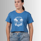 Tropical Paradise Crop Tee – Up North Apparel