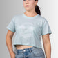 Tropical Paradise Crop Tee – Up North Apparel