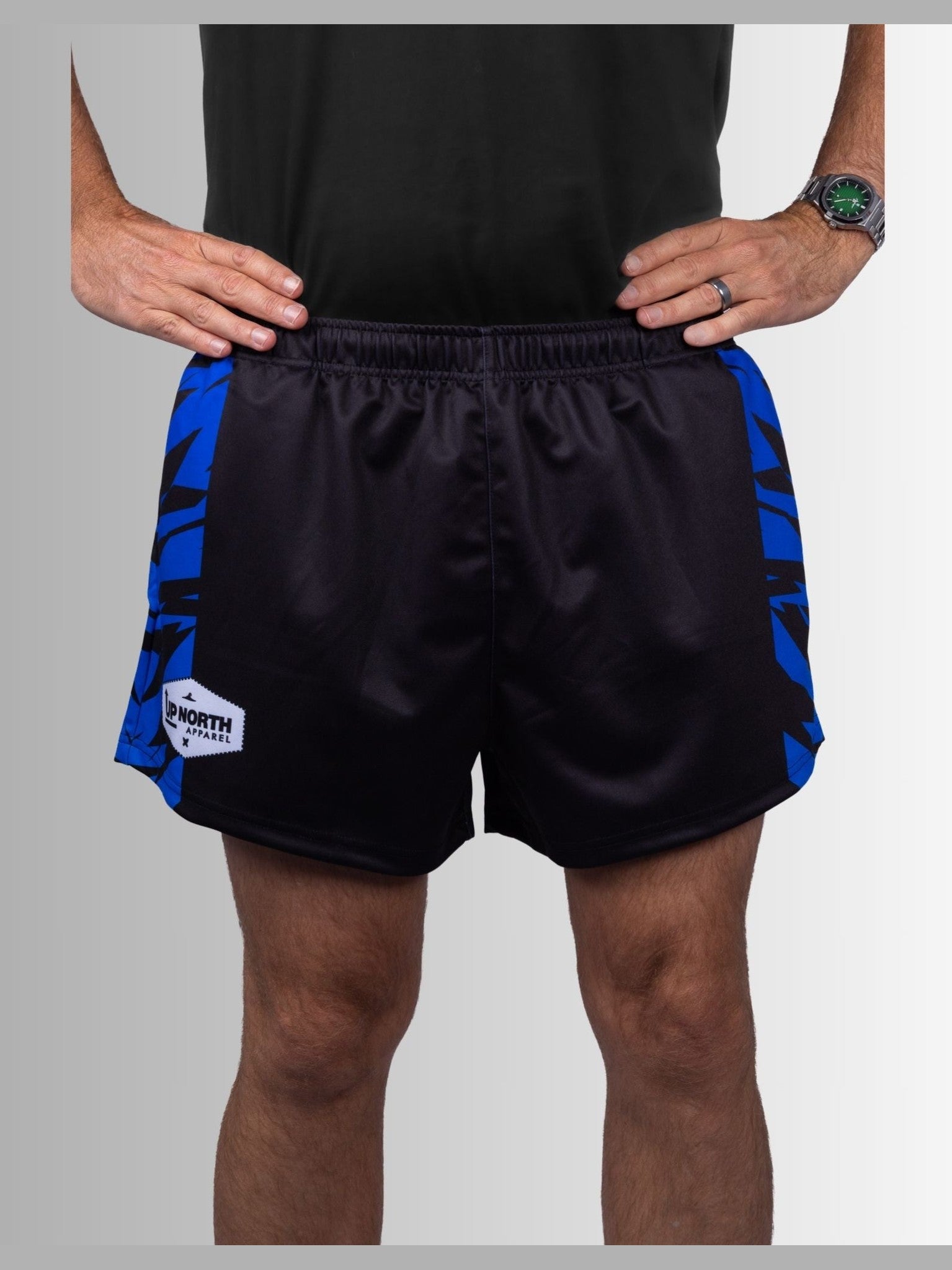 Ocean Blue Shock Footy Shorts
