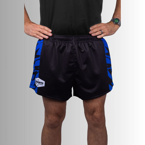 Ocean Blue Shock Footy Shorts