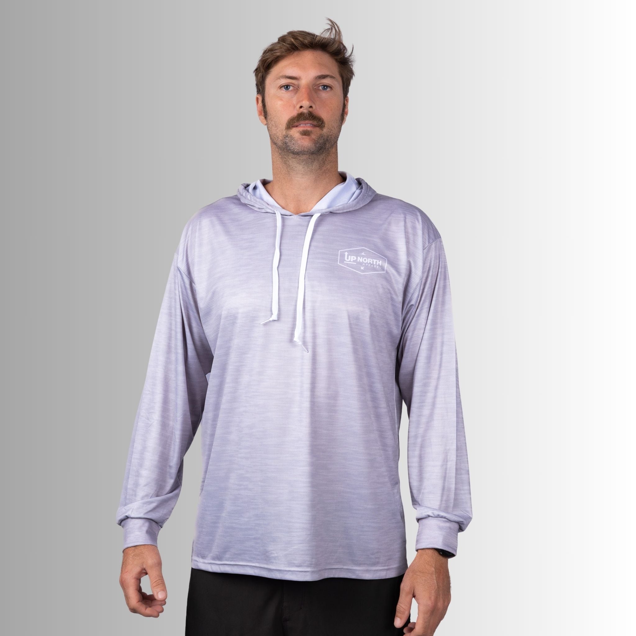 Mens OG Hyflex Hooded Jersey - Grey Marle