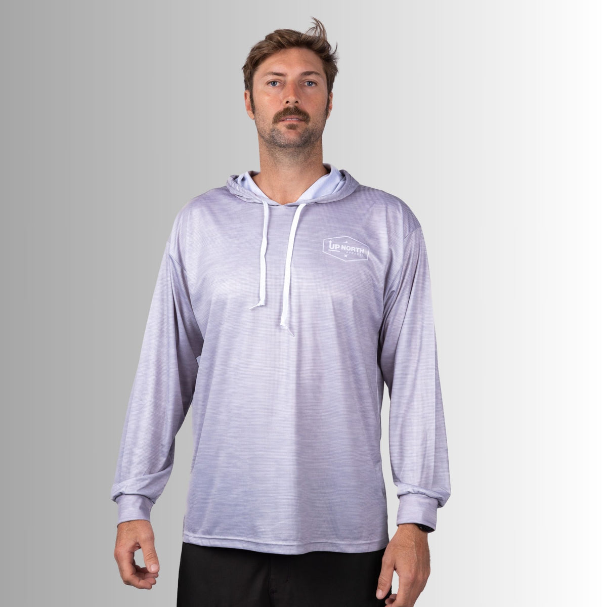 Mens OG Hyflex Hooded Jersey - Grey Marle