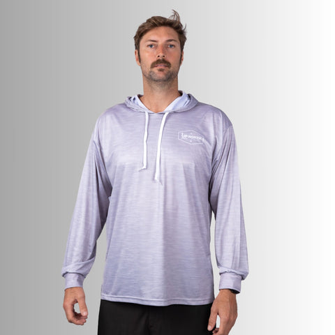 Mens OG Hyflex Hooded Jersey - Grey Marle
