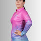 LADIES COTTON CANDYZIP NECK POLO JERSEY – Up North Apparel