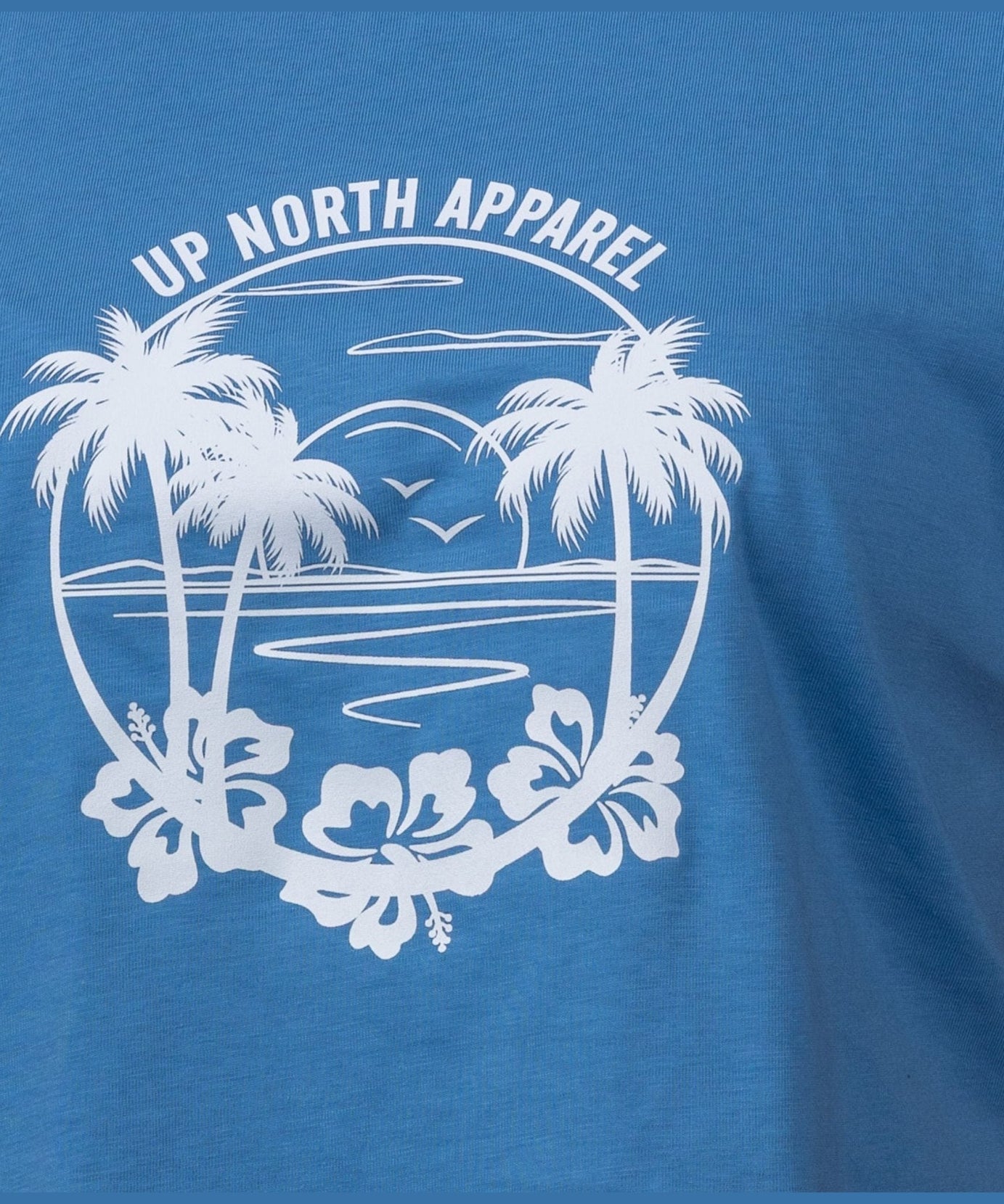 Tropical Paradise Crop Tee -