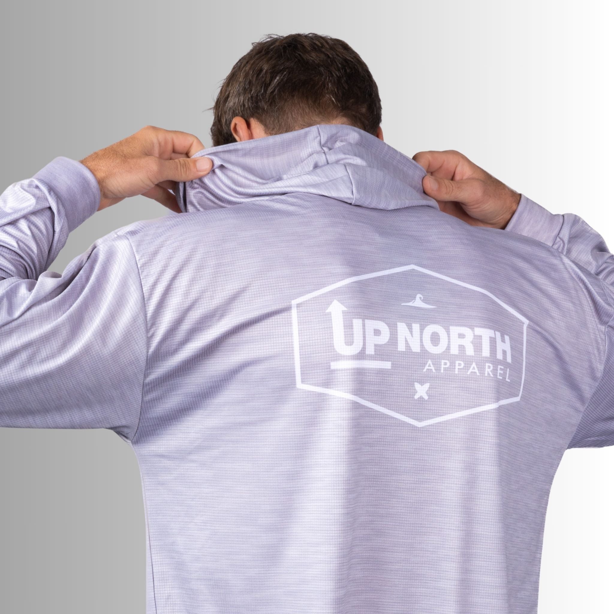 Mens OG Hyflex Hooded Jersey - Grey Marle