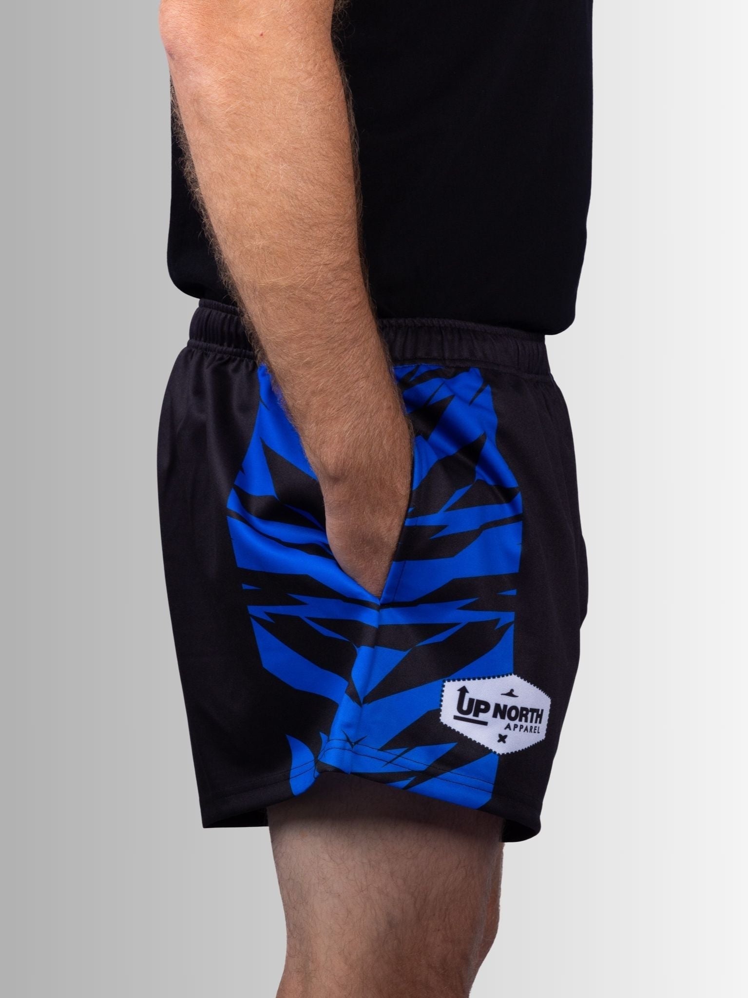 Ocean Blue Shock Footy Shorts