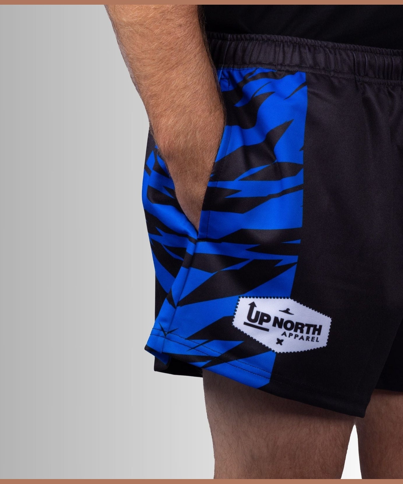 Ocean Blue Shock Footy Shorts