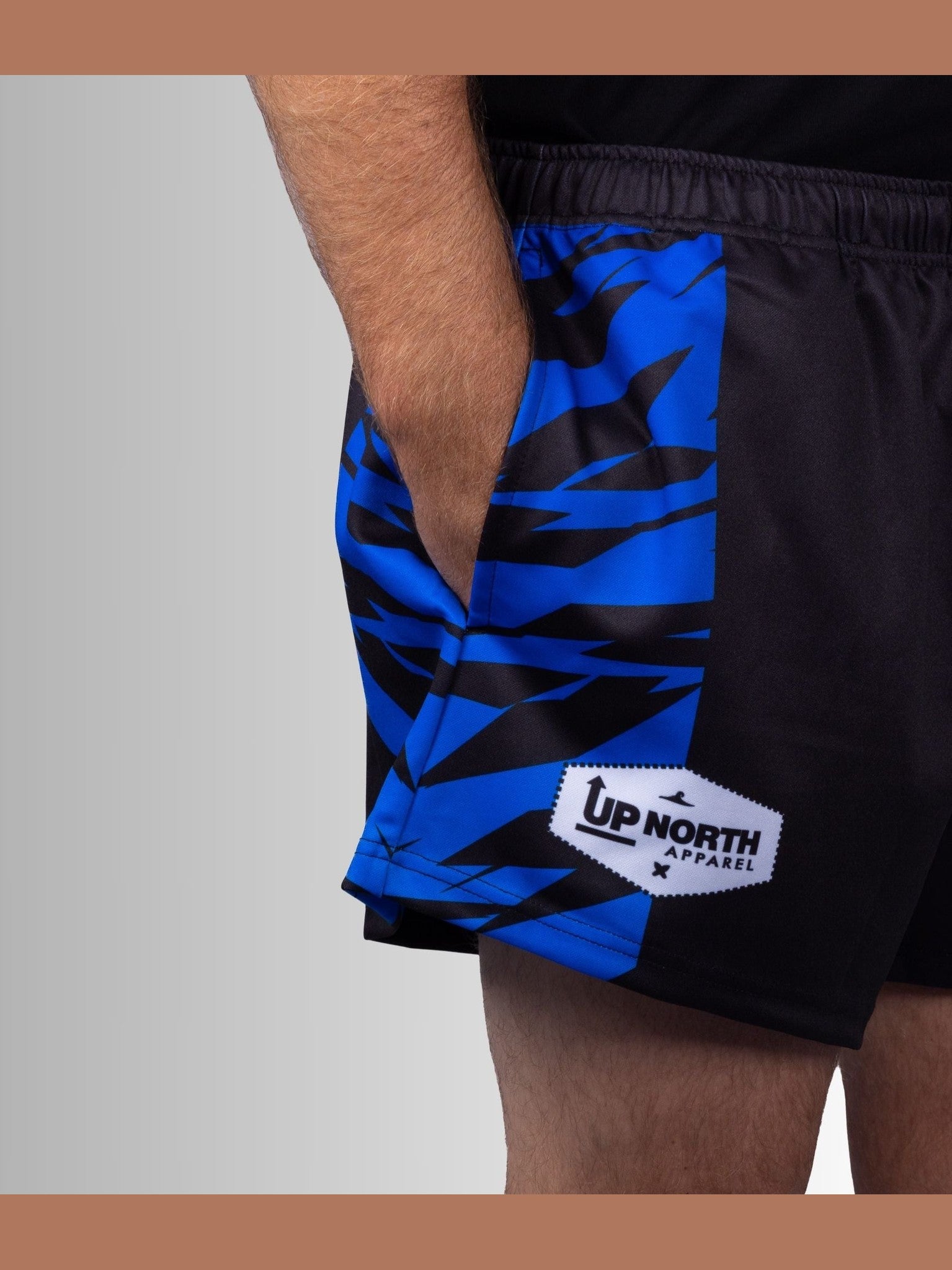 Ocean Blue Shock Footy Shorts