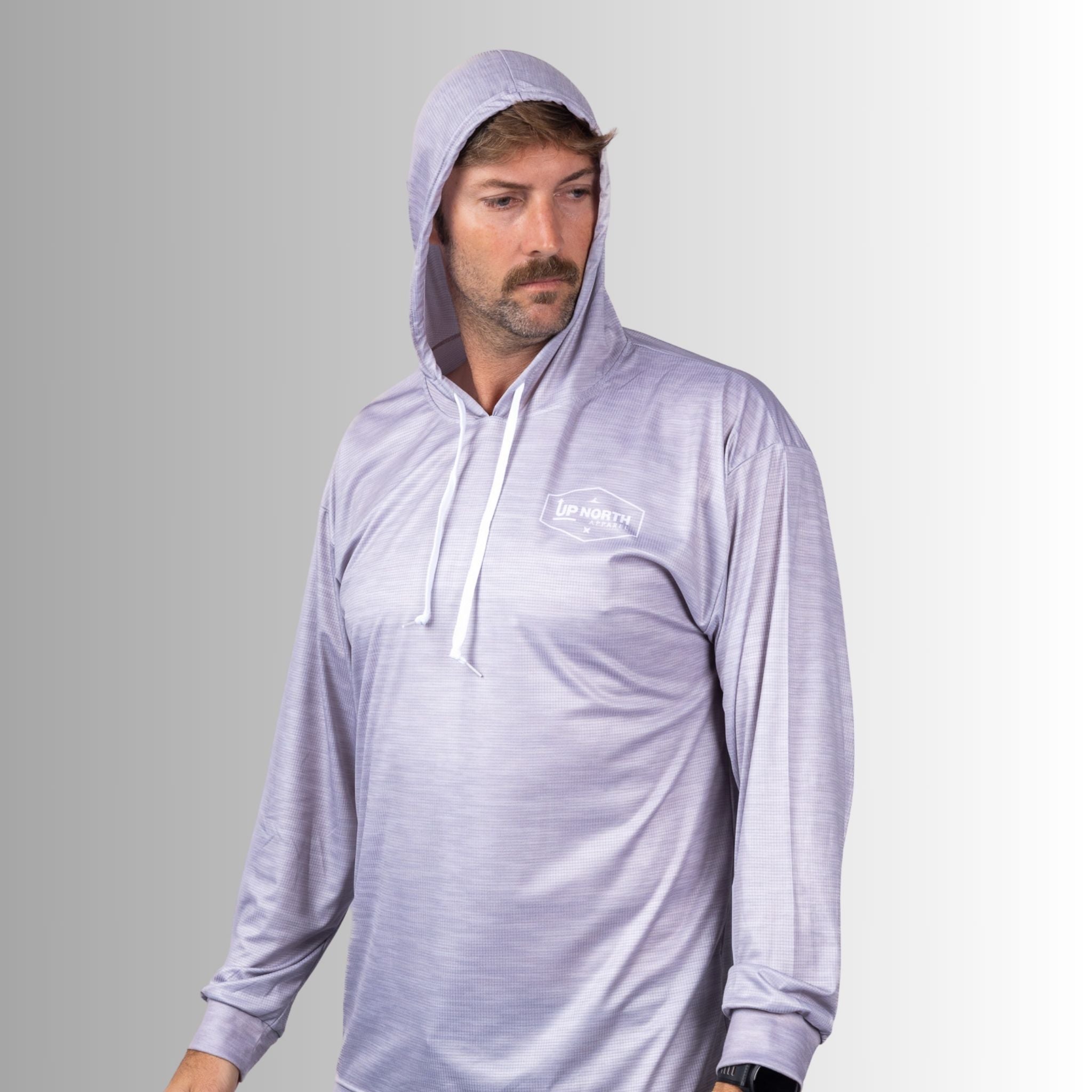Mens OG Hyflex Hooded Jersey - Grey Marle
