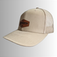 The Heritage Trucker - Beige – Up North Apparel