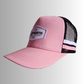 The Western Trucker - Pink/Black – Up North Apparel