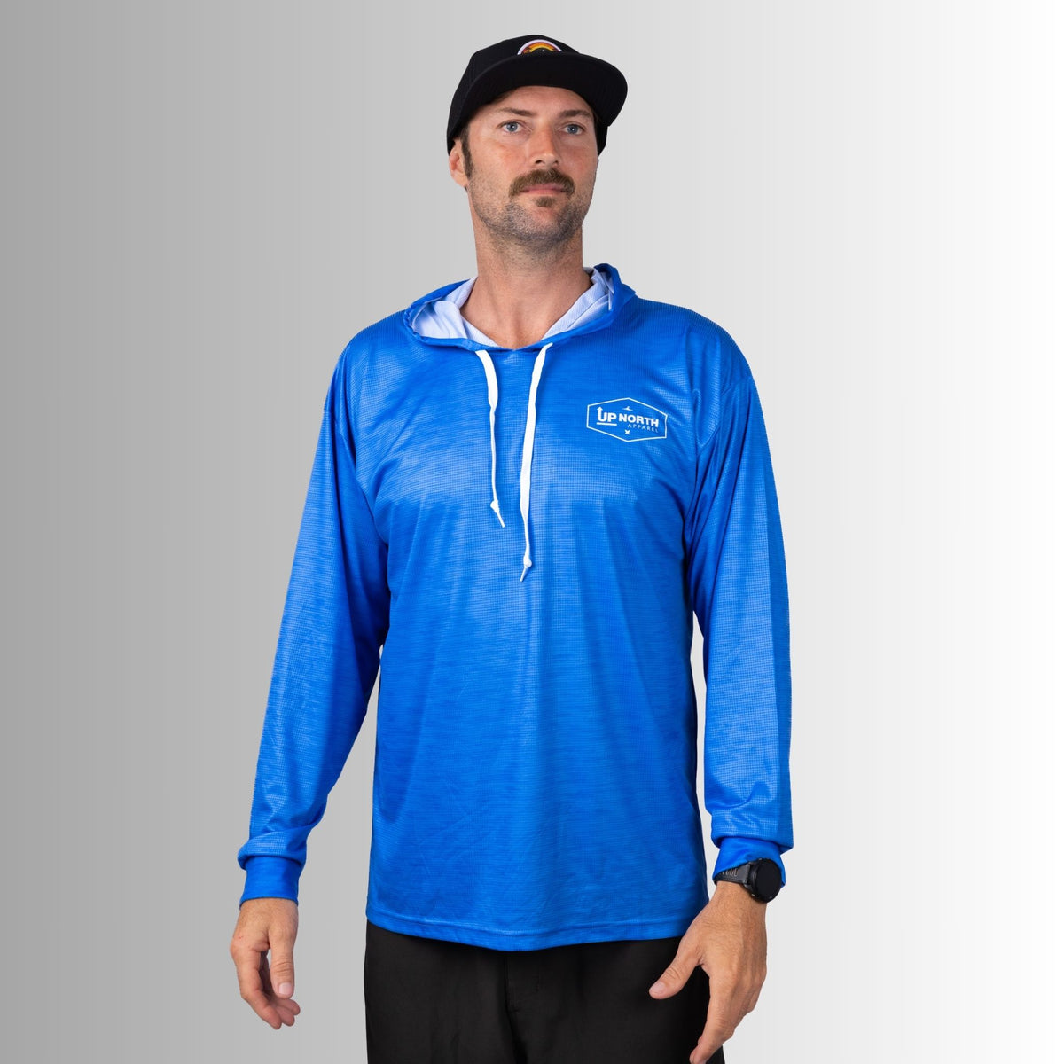 Mens OG Hyflex Hooded Jersey - Ocean Marle