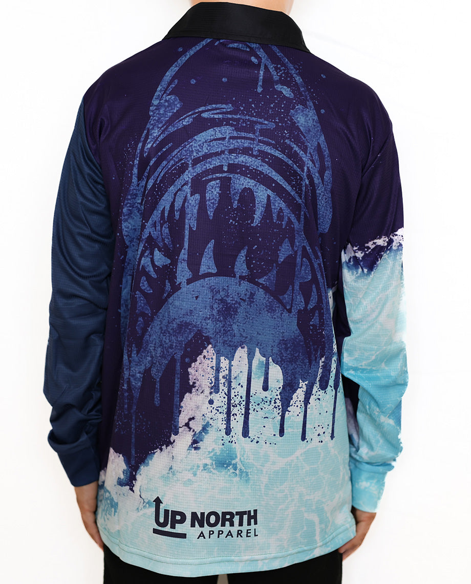 KIDS GREAT WHITE POLO JERSEY – Up North Apparel