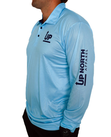 HYFLEX POLO JERSEY - LIGHT BLUE