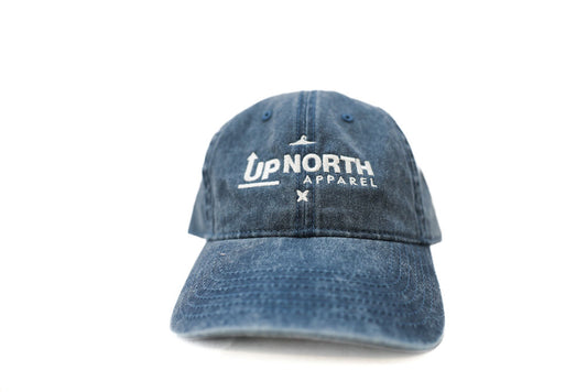 Denim Washed Dad Cap - Blue