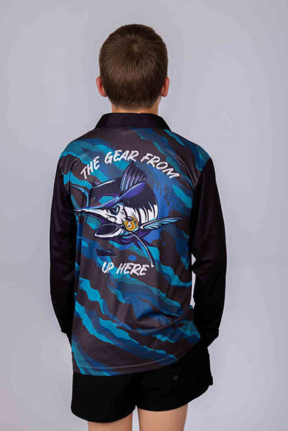 KIDS OCEAN GRANDER POLO JERSEY – Up North Apparel