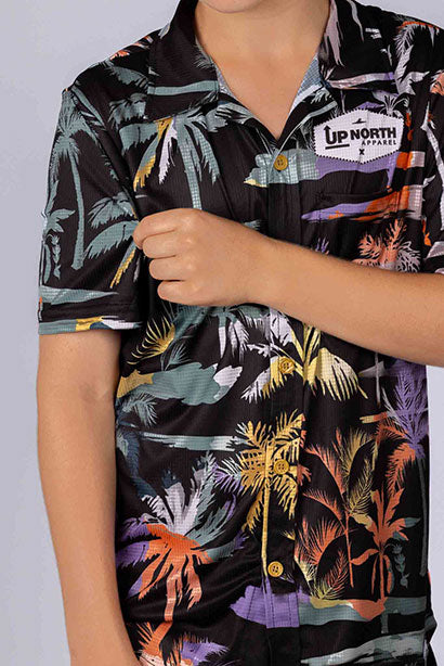 Kids Midnight Oasis - Party Shirt – Up North Apparel