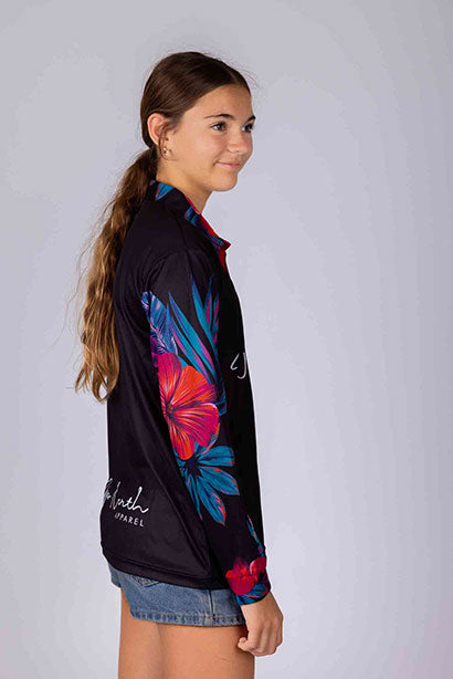 KIDS ISLAND FLOWER POLO JERSEY – Up North Apparel