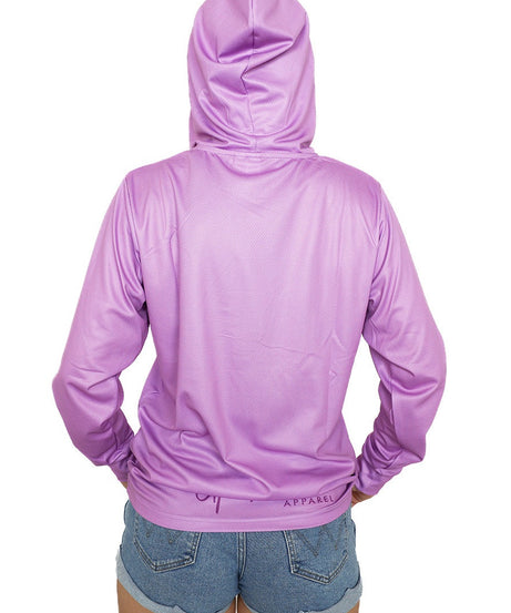 LADIES STYLIN HOOD JERSEY - LAVENDER