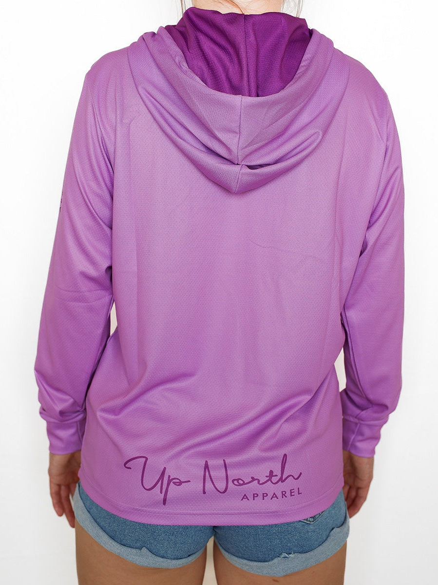LADIES STYLIN HOOD JERSEY - LAVENDER