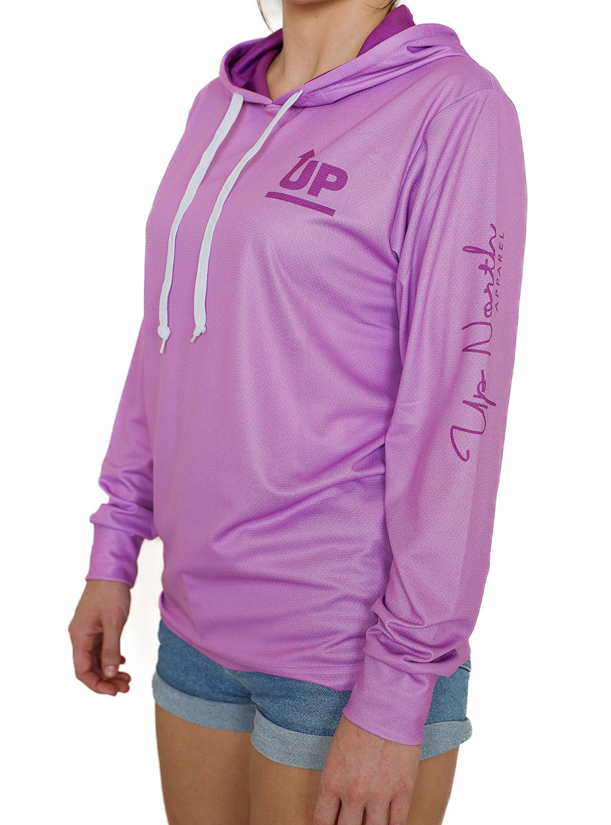 LADIES STYLIN HOOD JERSEY - LAVENDER