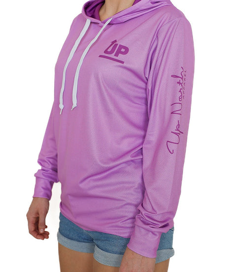 LADIES STYLIN HOOD JERSEY - LAVENDER