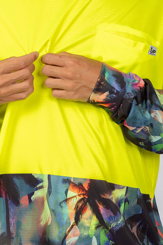 HI VIS ISLAND FEVER HOOD JERSEY – Up North Apparel