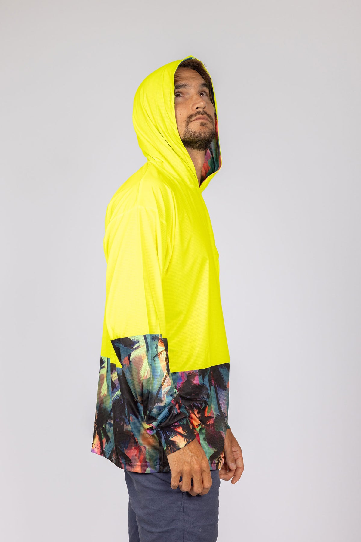 HI VIS ISLAND FEVER HOOD JERSEY – Up North Apparel