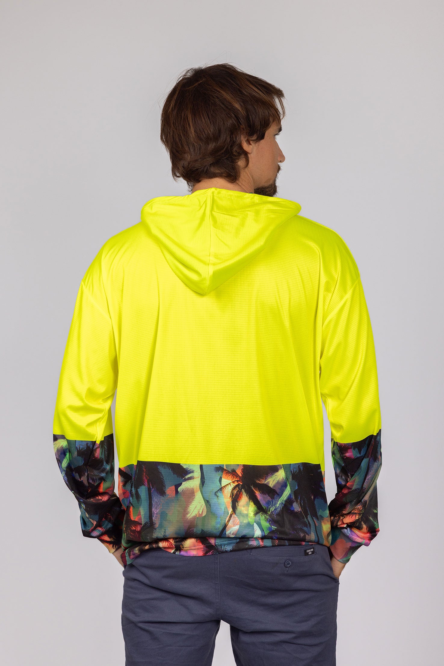 HI VIS ISLAND FEVER HOOD JERSEY