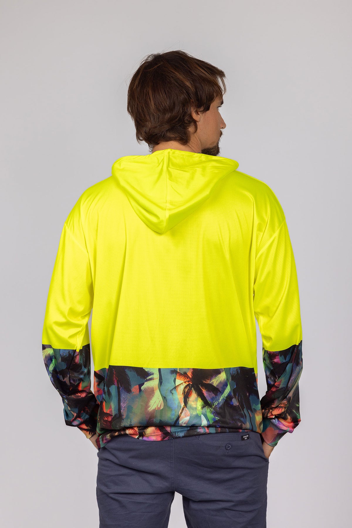 HI VIS ISLAND FEVER HOOD JERSEY – Up North Apparel