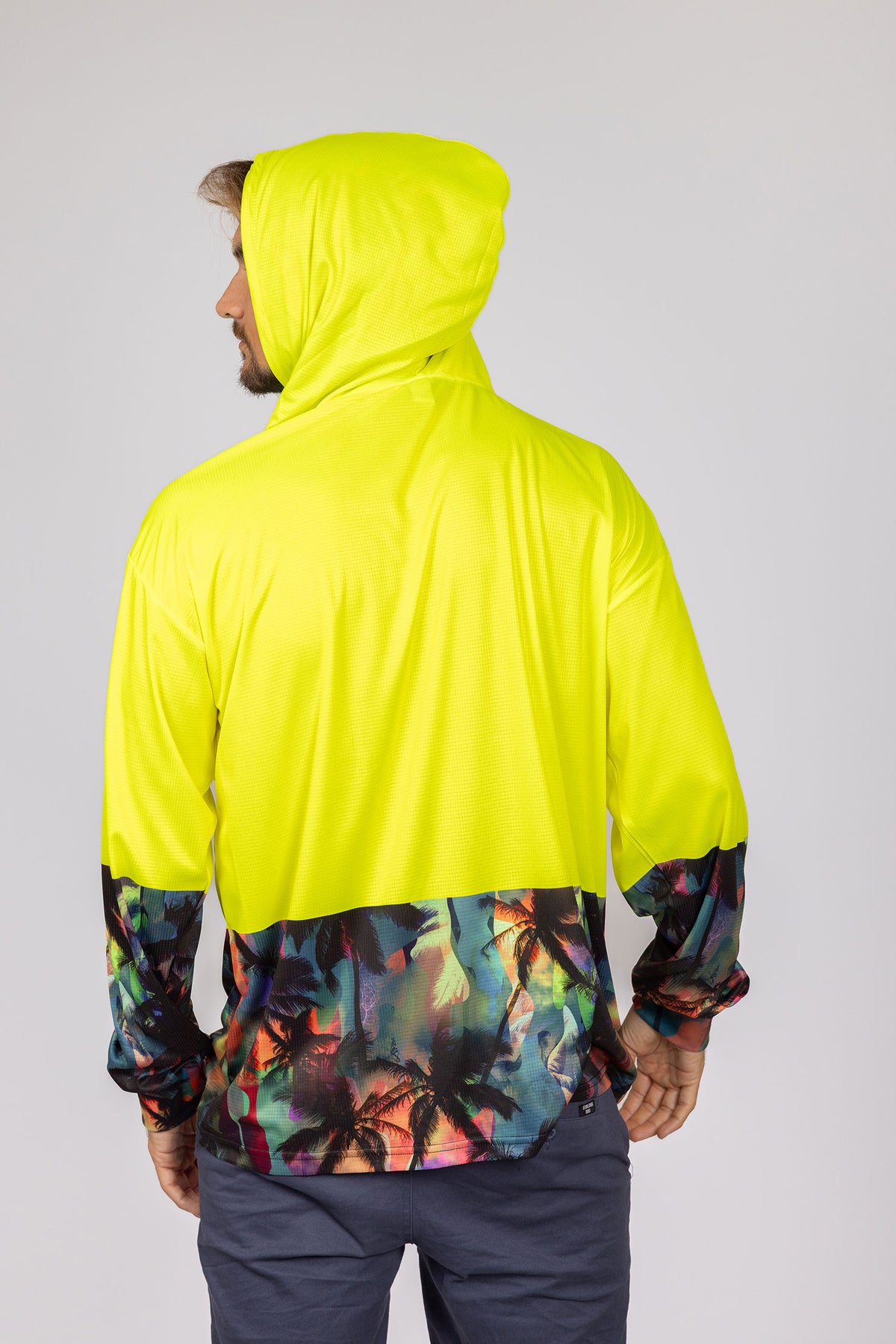 HI VIS ISLAND FEVER HOOD JERSEY – Up North Apparel