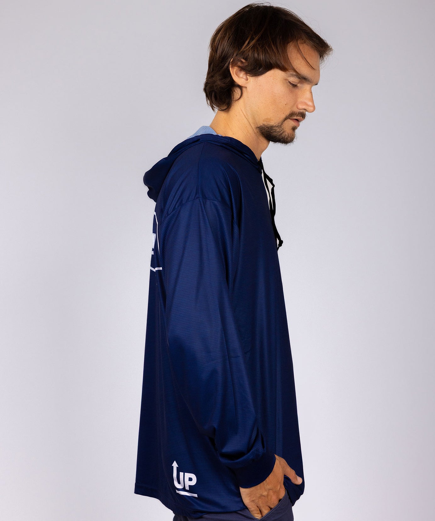 OG HYFLEX HOOD JERSEY - NAVY