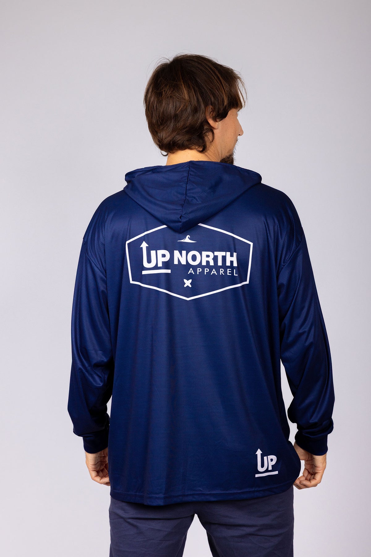 OG HYFLEX HOOD JERSEY - NAVY – Up North Apparel
