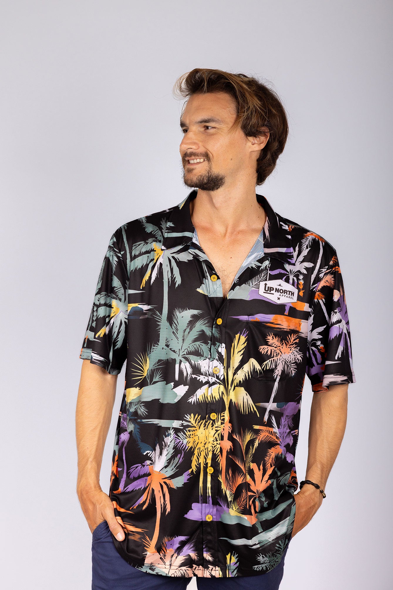 Midnight Oasis - Party Shirt – Up North Apparel