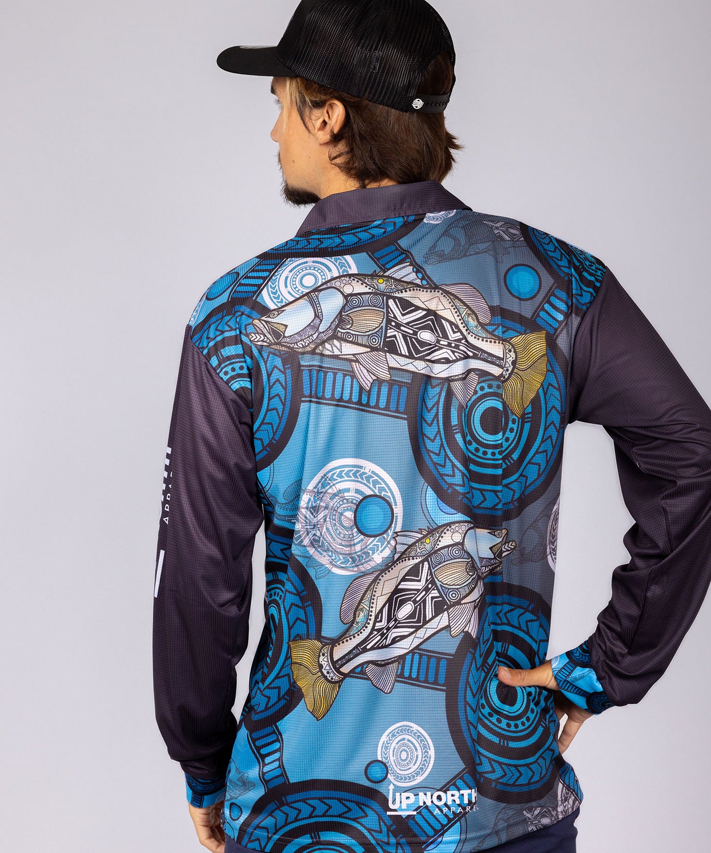 BARRA INDIGENOUS DESIGN POLO JERSEY