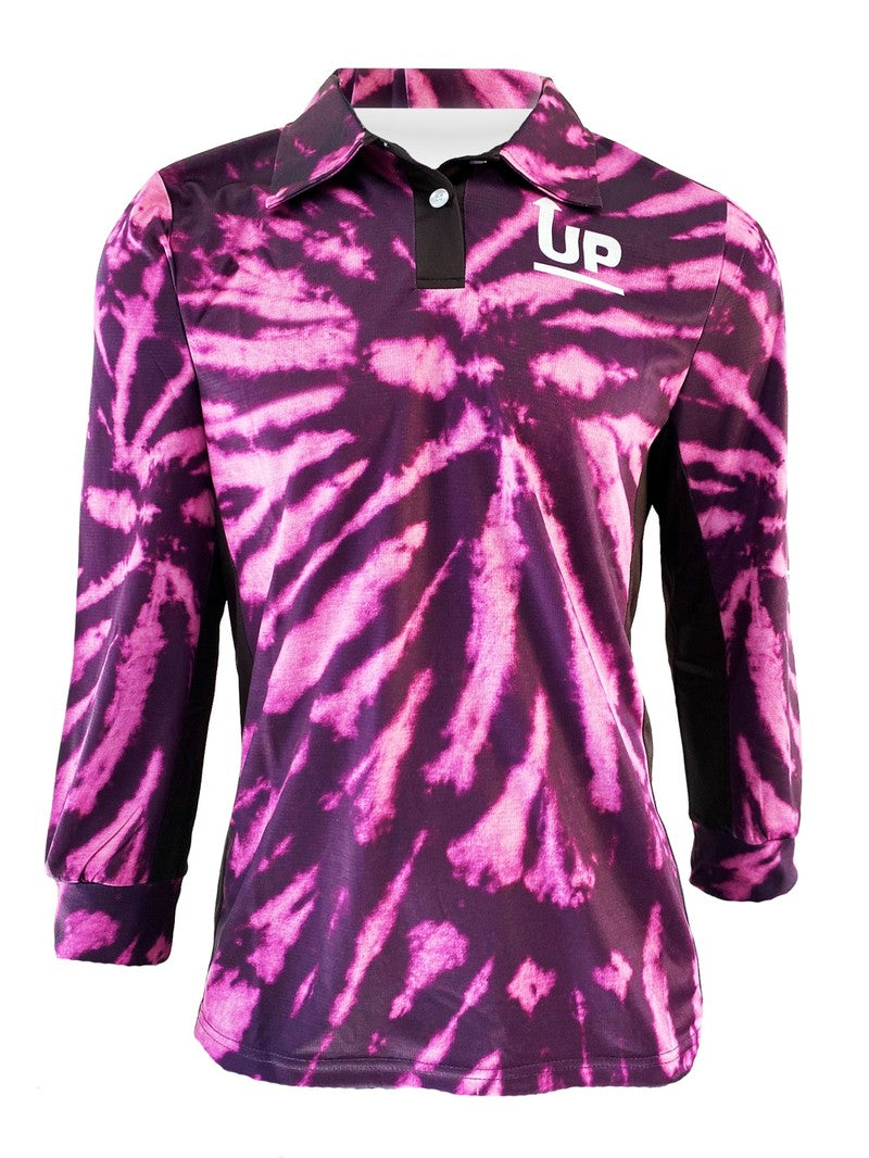 LADIES SISTER TIE DYE JERSEY RPET RECYCLABLE FABRIC