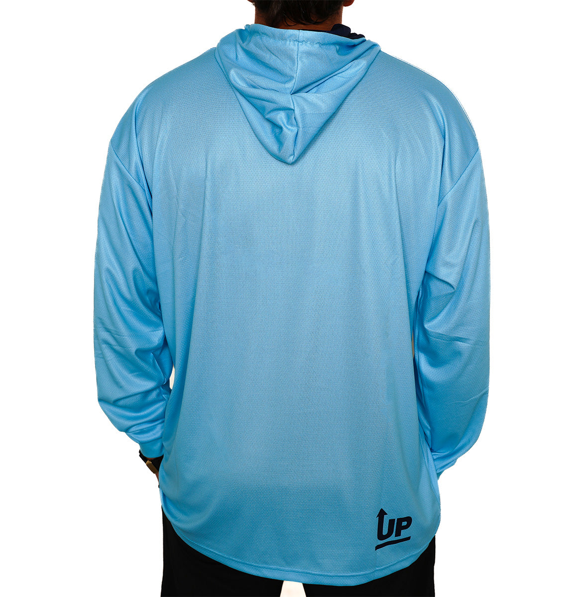 STYLIN HOOD JERSEY - LIGHT BLUE