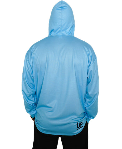 STYLIN HOOD JERSEY - LIGHT BLUE