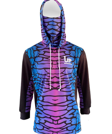 LADIES TIGER SHARK JERSEY HOOD AND BUFF
