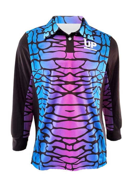 LADIES TIGER SHARK JERSEY RPET RECYCLABLE FABRIC